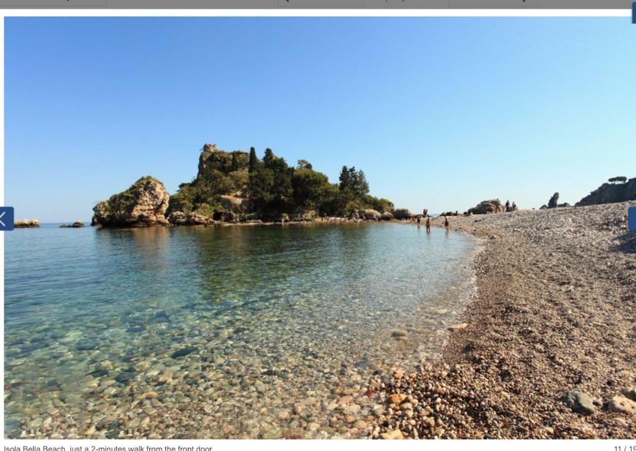 Luxury Apartment And Charm Sea View Isola Bella Ταορμίνα Εξωτερικό φωτογραφία